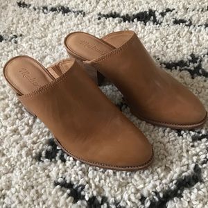 Madewell Harper Mule Amber Brown Size 7
